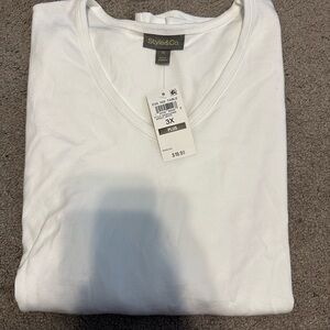 Style & Co. Women’s Classic White Tee